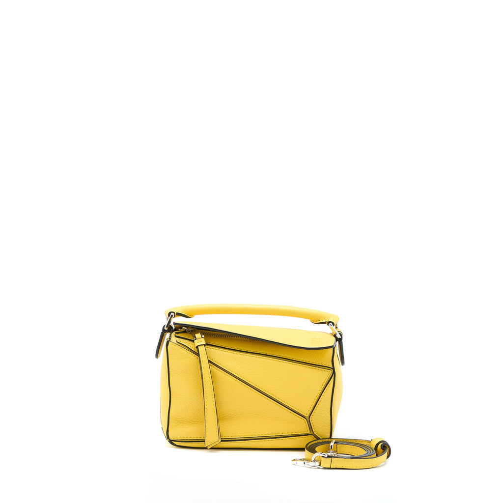 loewe-mini-puzzle-bag-calfskin-yellow-shw