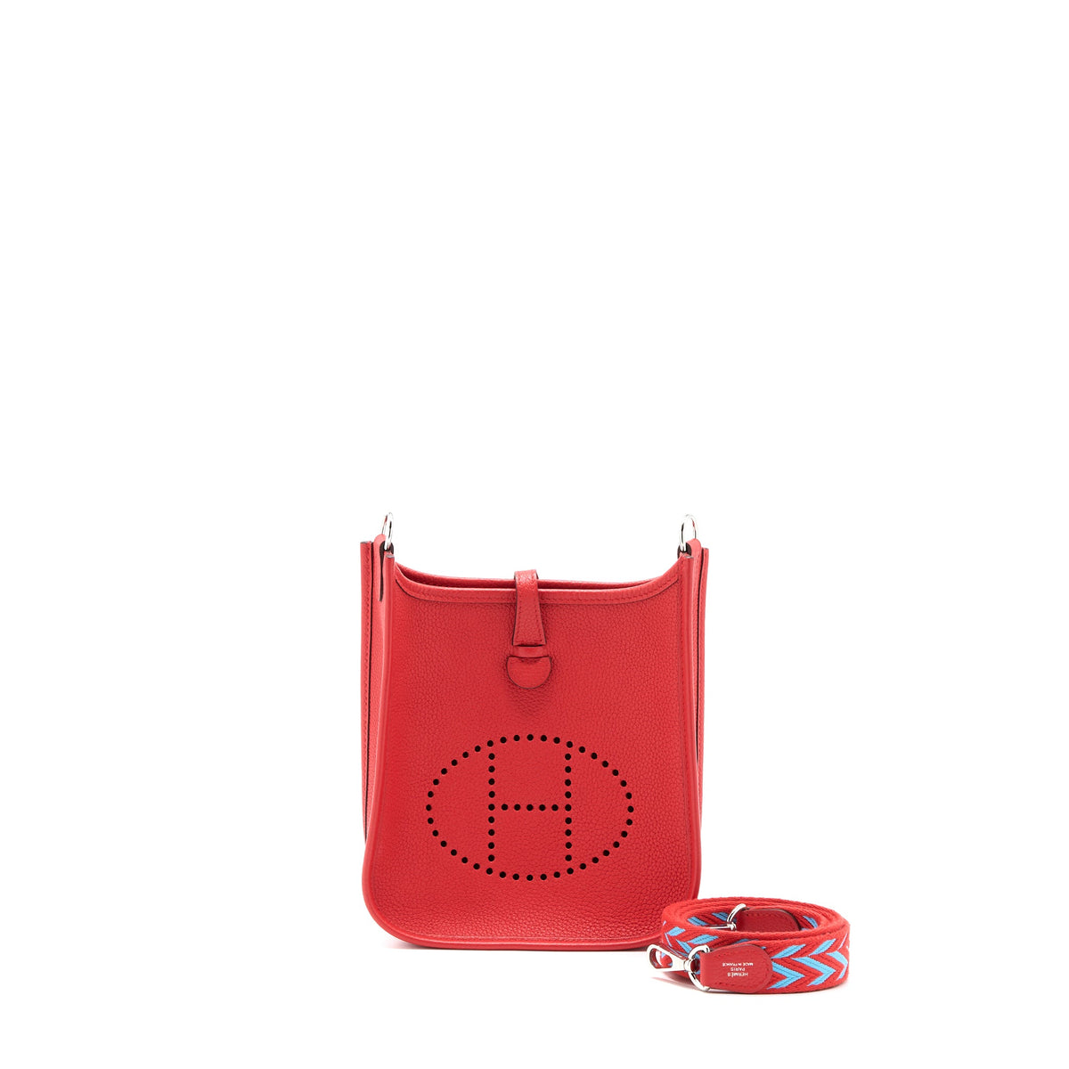 hermes-mini-evelyne-taurillon-maurice-rouge-coeur-with-multicolour-strap-shw-stamp-d