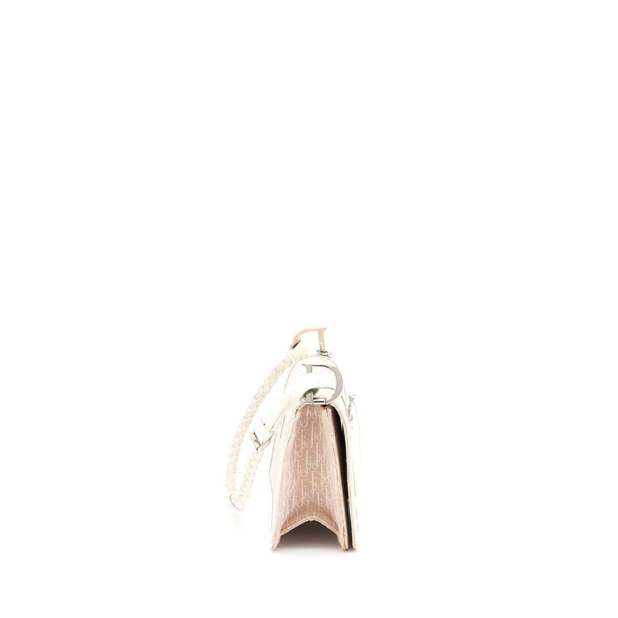 dior-pink-logo-monogram-lace-handbag-pearl-d-strap-charm-shw