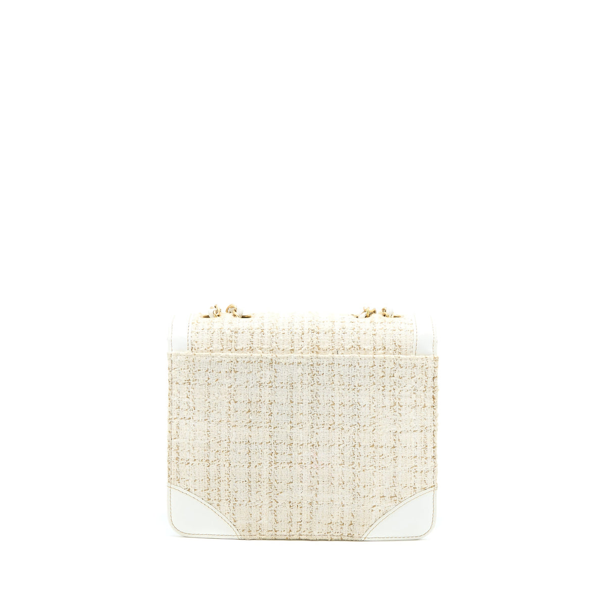 chanel-vintage-flap-bag-tweed-leather-white-ghw