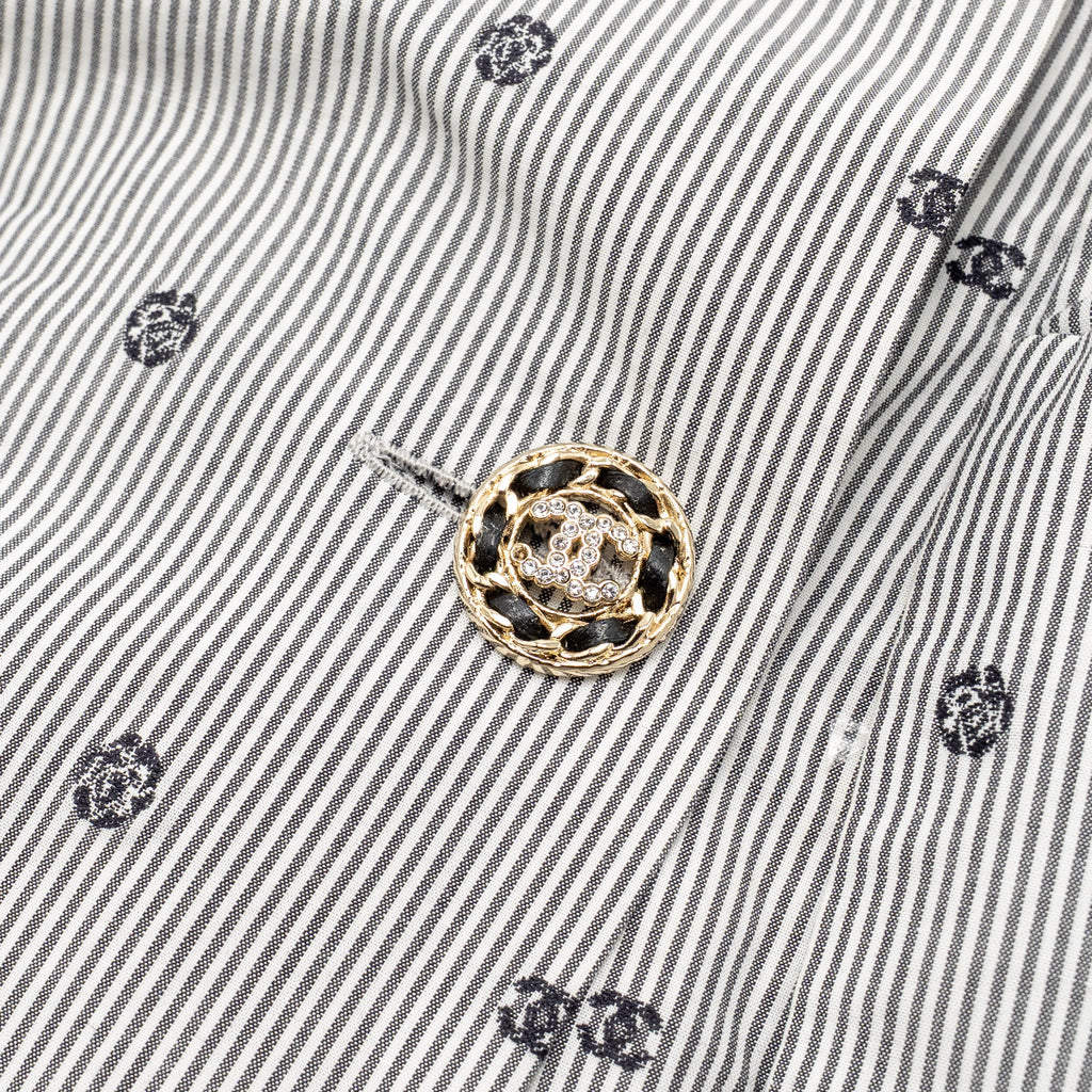 chanel-size-34-22s-pinstripe-with-embroidered-logos-midi-skirt-cotton-black-white