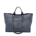 chanel-deauville-tote-bag-tweed-dark-grey-black-ghw-microchip