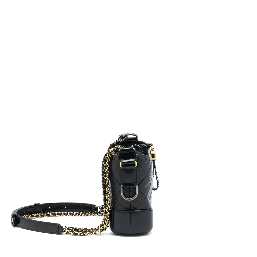 chanel-small-gabrielle-hobo-bag-calfskin-black-with-multicolour-hardware