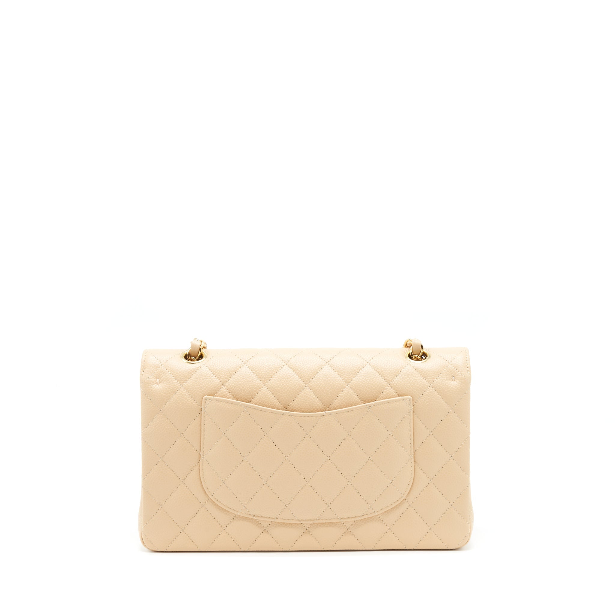 chanel-medium-classic-double-flap-bag-caviar-beige-lghw