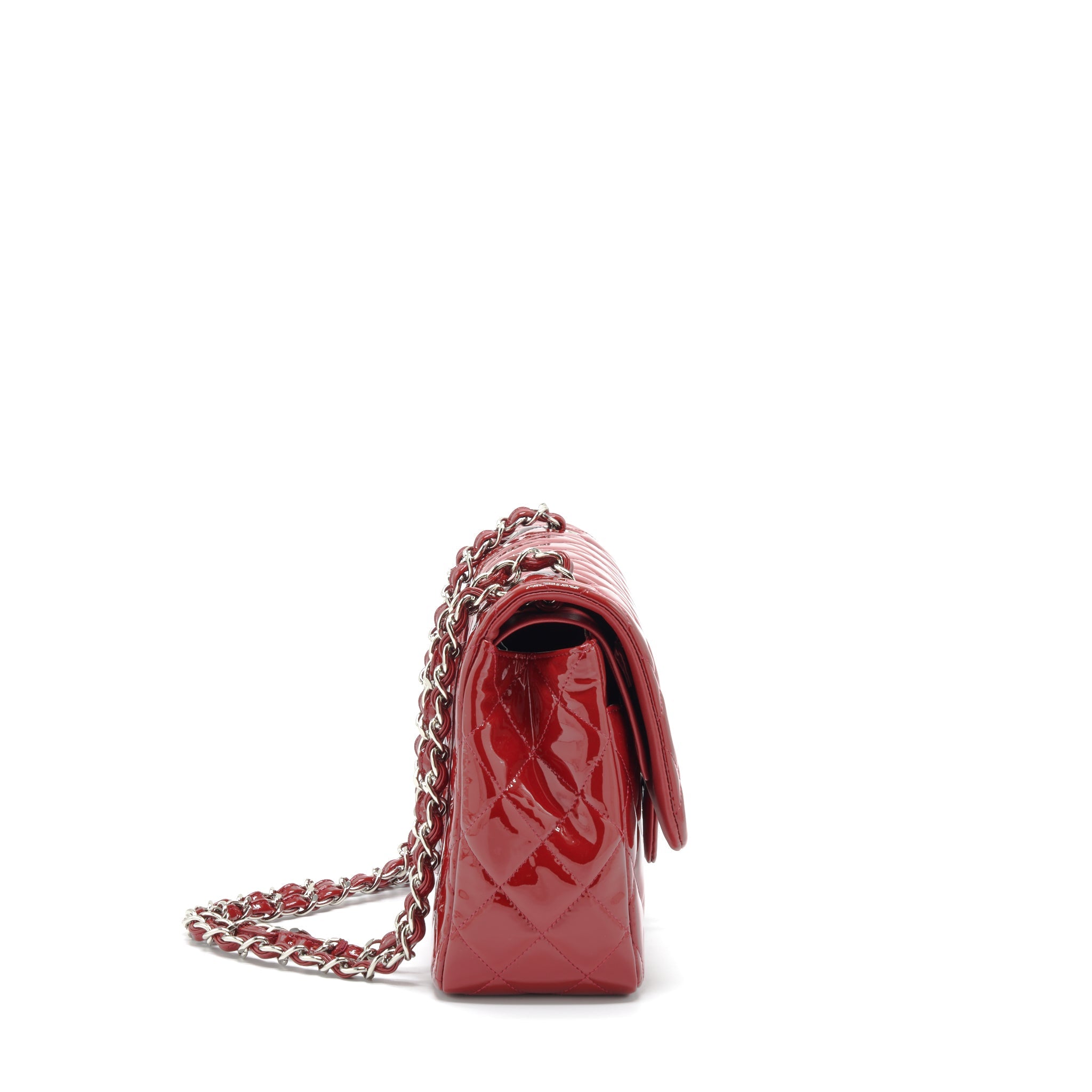 chanel-jumbo-classic-flap-bag-patent-red-shw