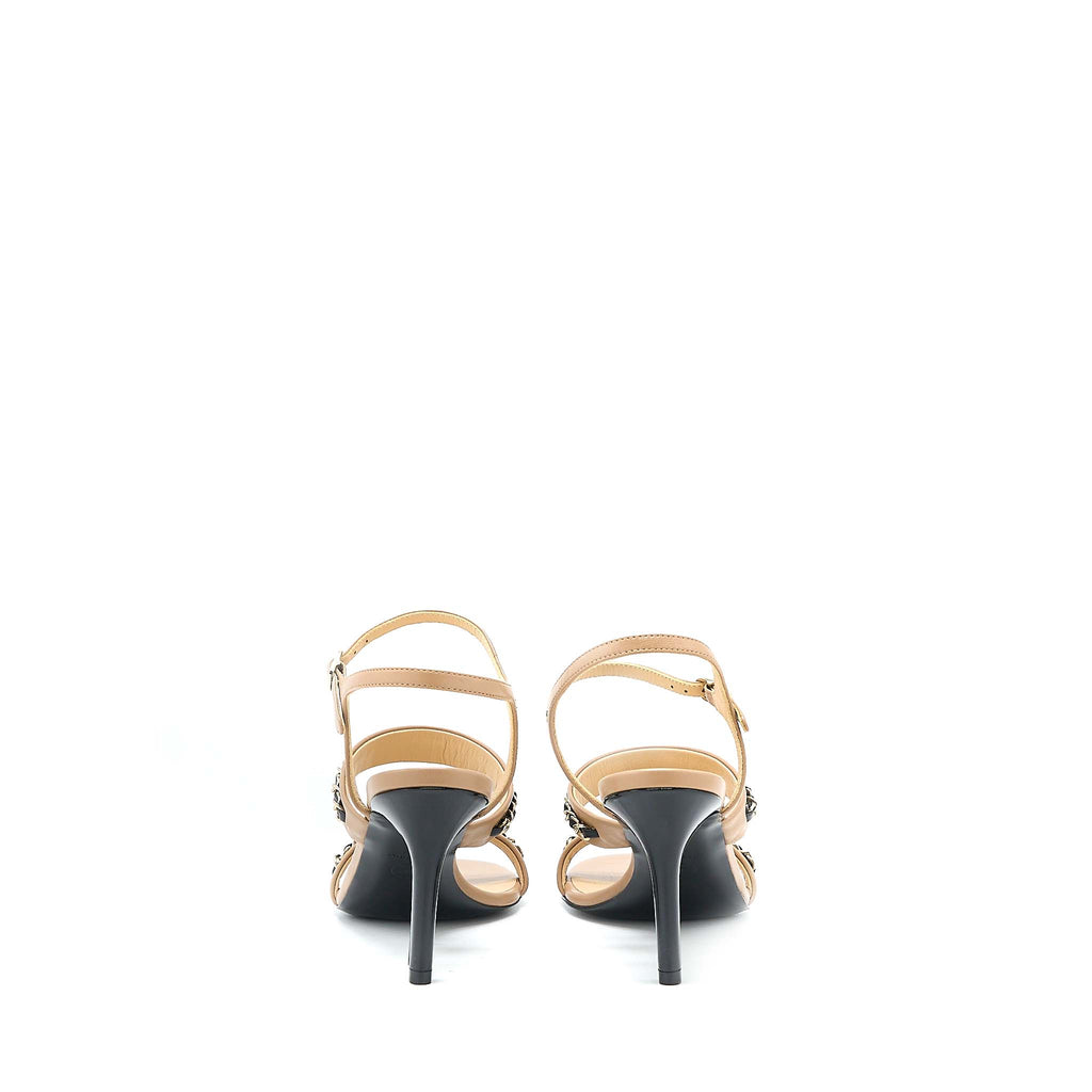 chanel-size-38-leather-chains-heel-sandals-lambskin-beige-black-lghw