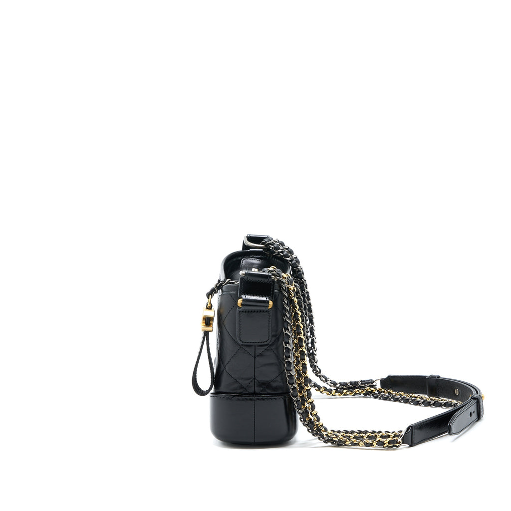 chanel-small-gabrielle-bag-aged-calfskin-black-multicolour-hardware-microchip