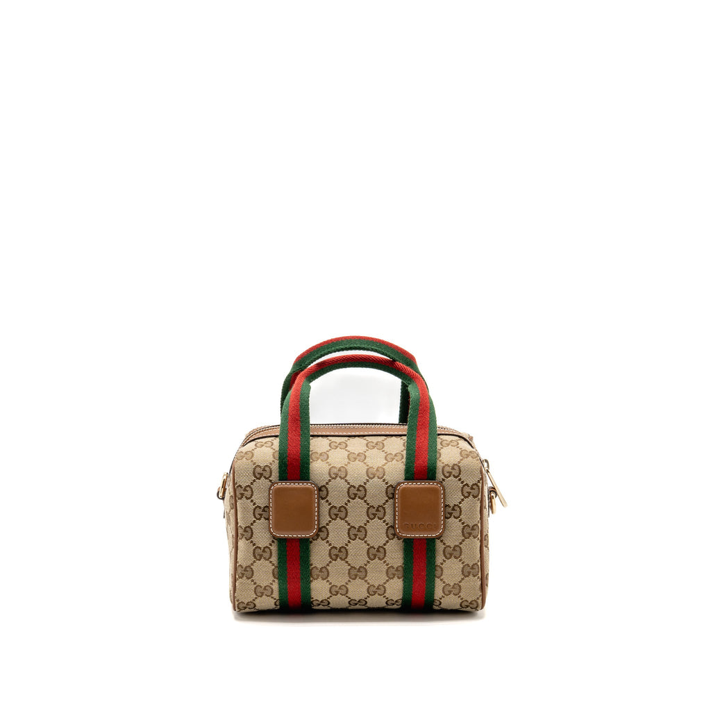 gucci-mini-gg-handbag-gg-canvas-leather-ebony-brown-ghw-1