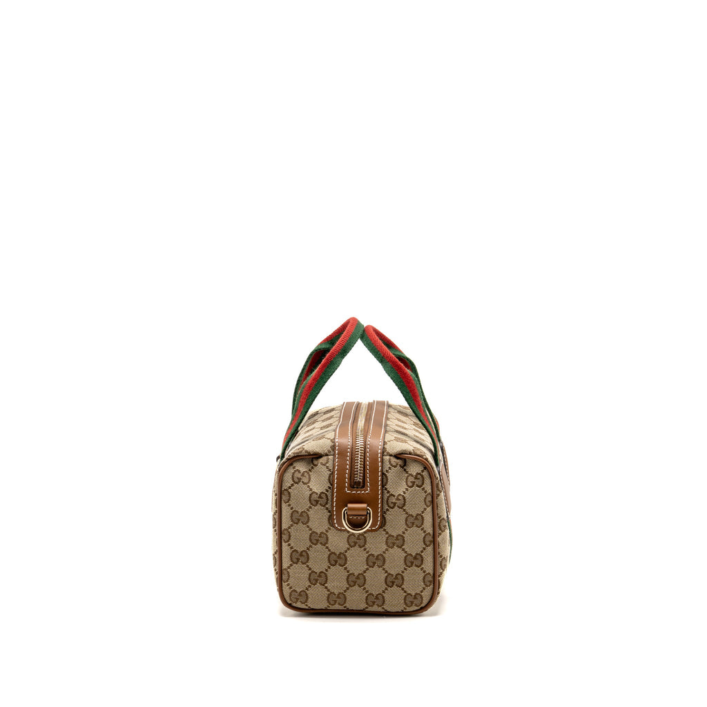 gucci-mini-gg-handbag-gg-canvas-leather-ebony-brown-ghw-1