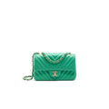 chanel-chevron-mini-rectangular-green-with-lghw