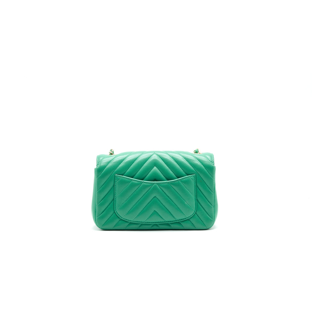 chanel-chevron-mini-rectangular-green-with-lghw
