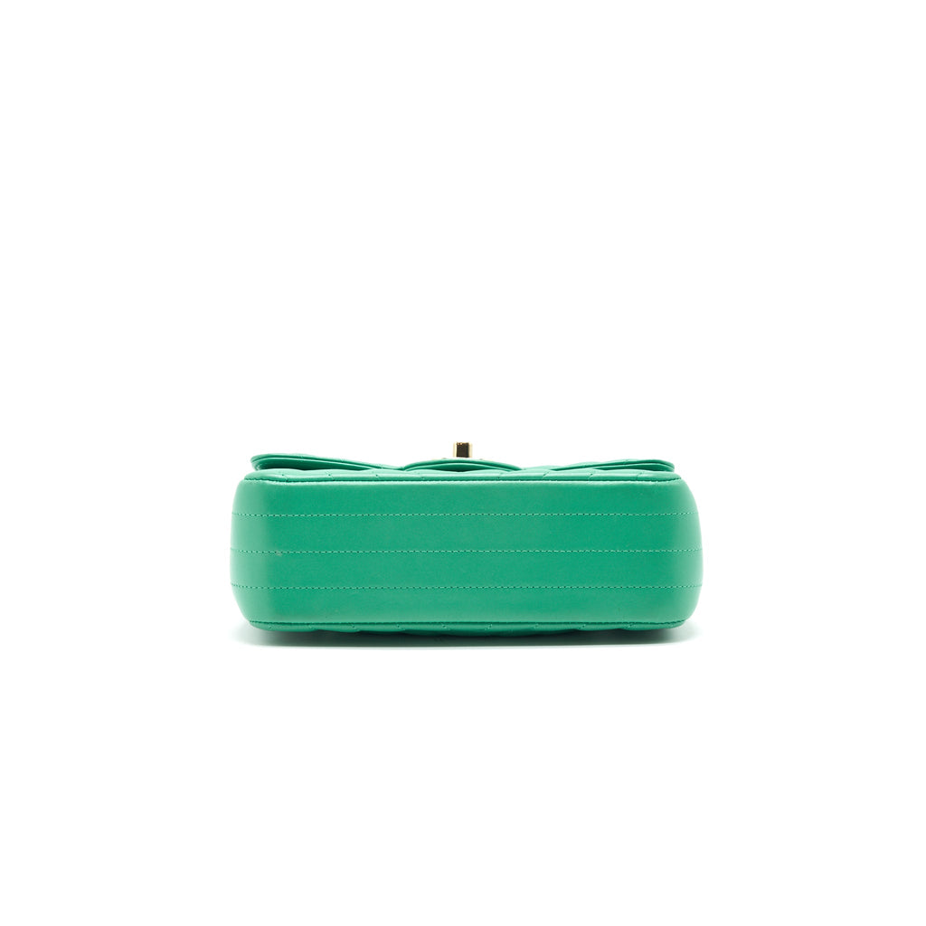 chanel-chevron-mini-rectangular-green-with-lghw