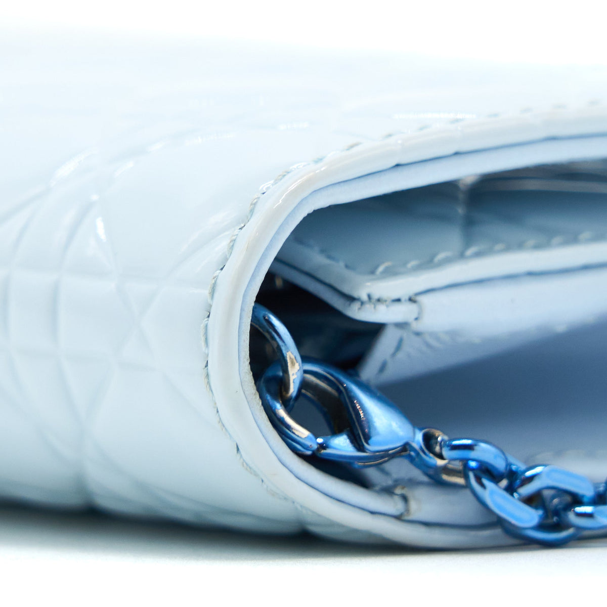 dior-flap-wallet-with-chain-patent-light-blue-with-blue-hardware