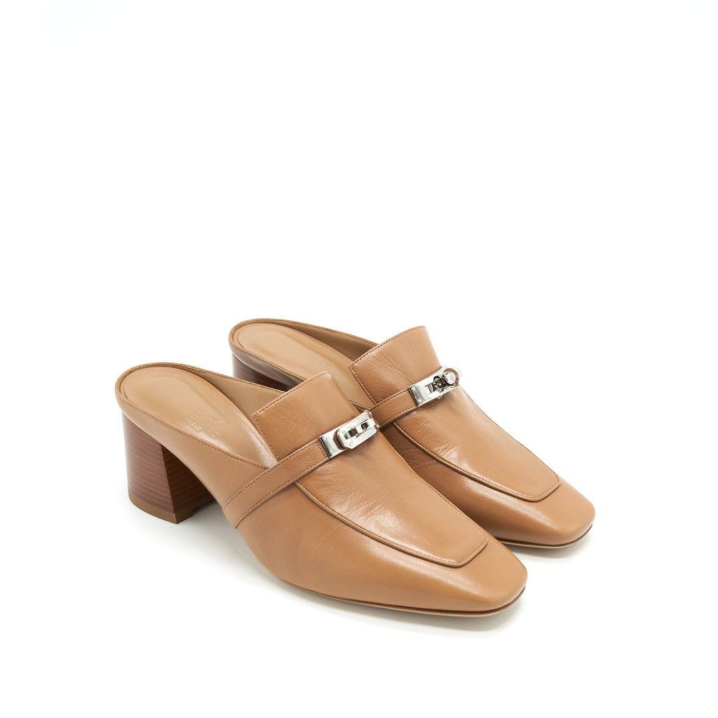 hermes-blossom-mule-gold-shw-size-40