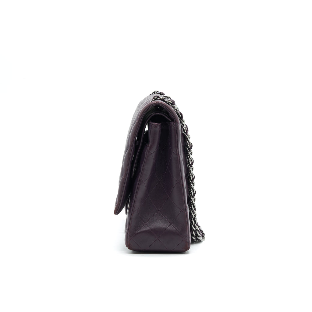 chanel-maxi-double-flap-bag-lambskin-burgundy-shw