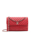 chanel-quilted-large-flap-leather-bag-with-chain-red-shw