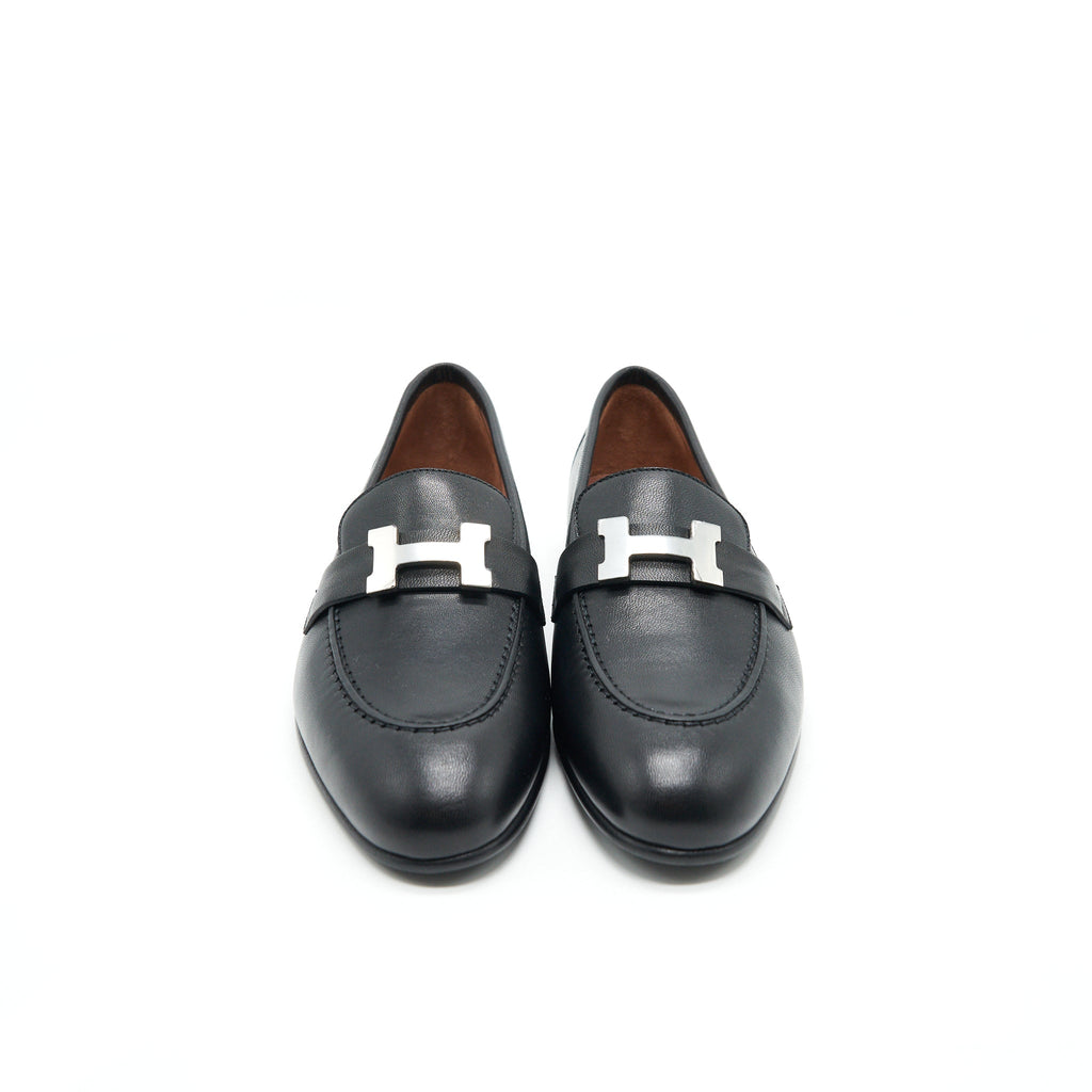 hermes-size-36-paris-loafer-black-shw