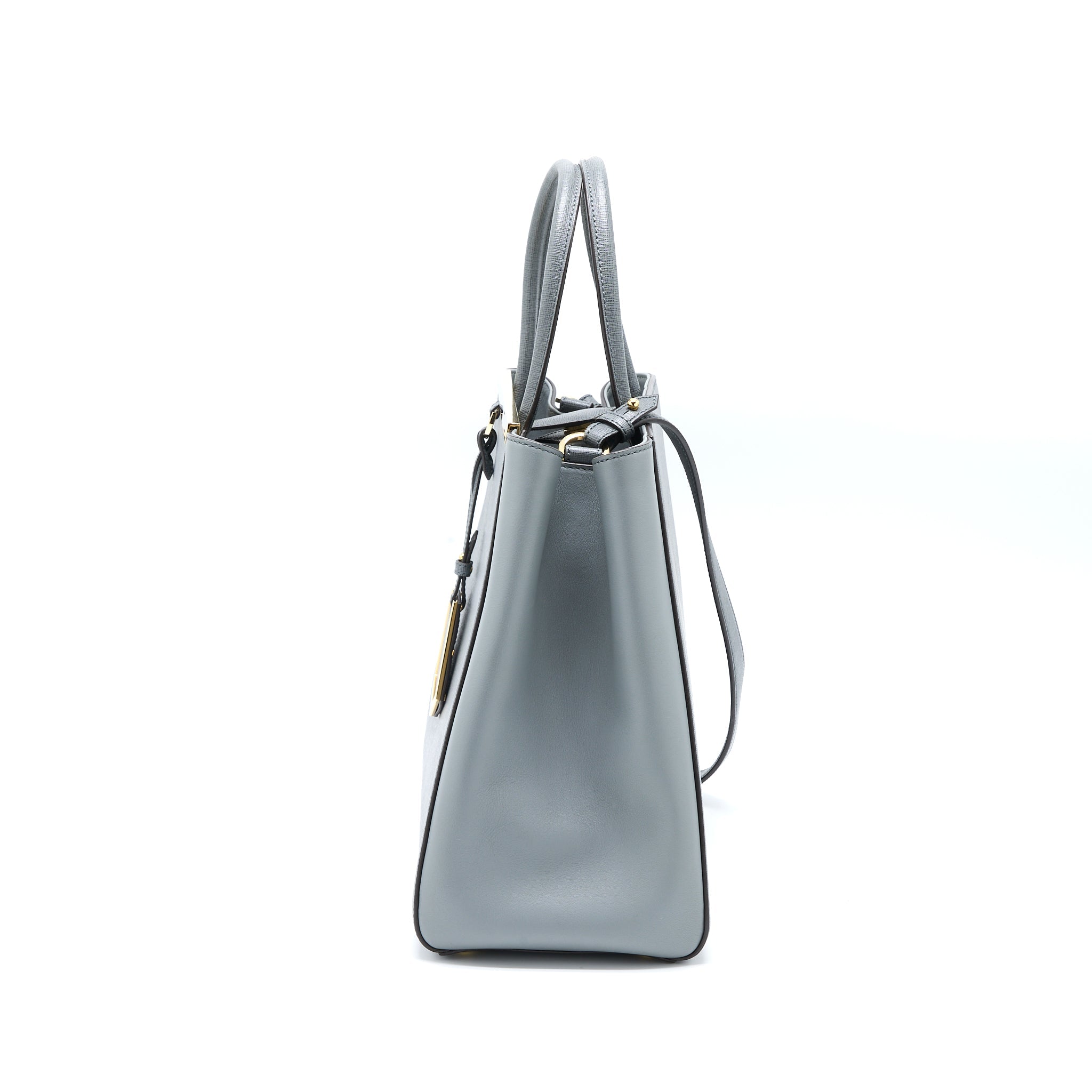 fendi-2-jours-large-bag-leather-grey-ghw