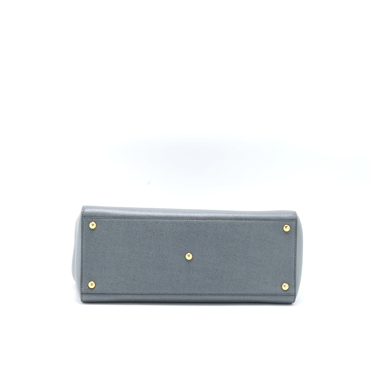 fendi-2-jours-large-bag-leather-grey-ghw