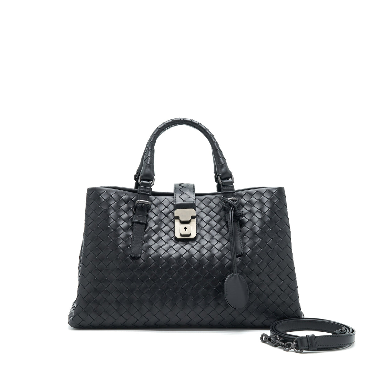 bottega-veneta-intrecciato-roma-mini-black