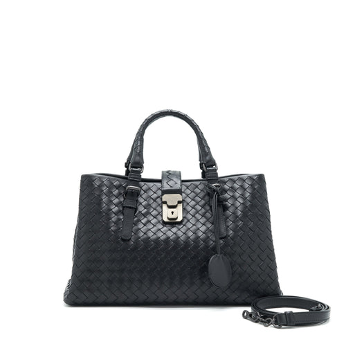 bottega-veneta-intrecciato-roma-mini-black