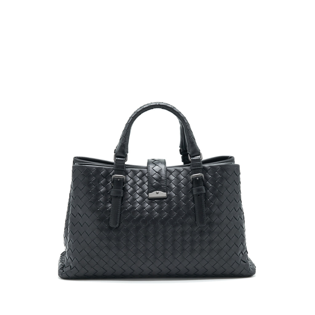 bottega-veneta-intrecciato-roma-mini-black