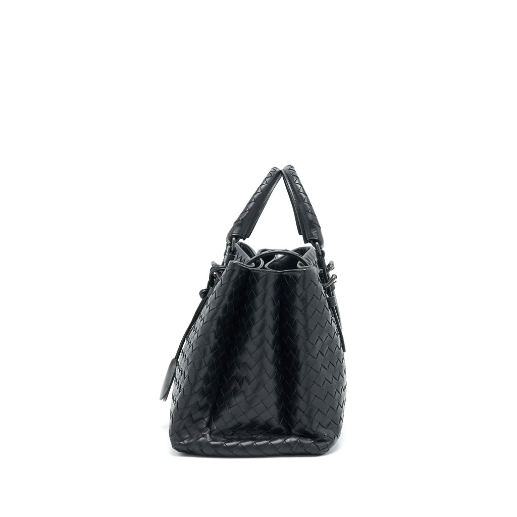 bottega-veneta-intrecciato-roma-mini-black