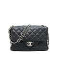 chanel-quilted-leather-with-chain-shoulder-bag-xl-black-shw