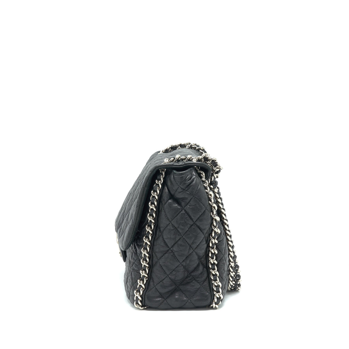 chanel-quilted-leather-chain-around-maxi-black-ruthenium-hardware