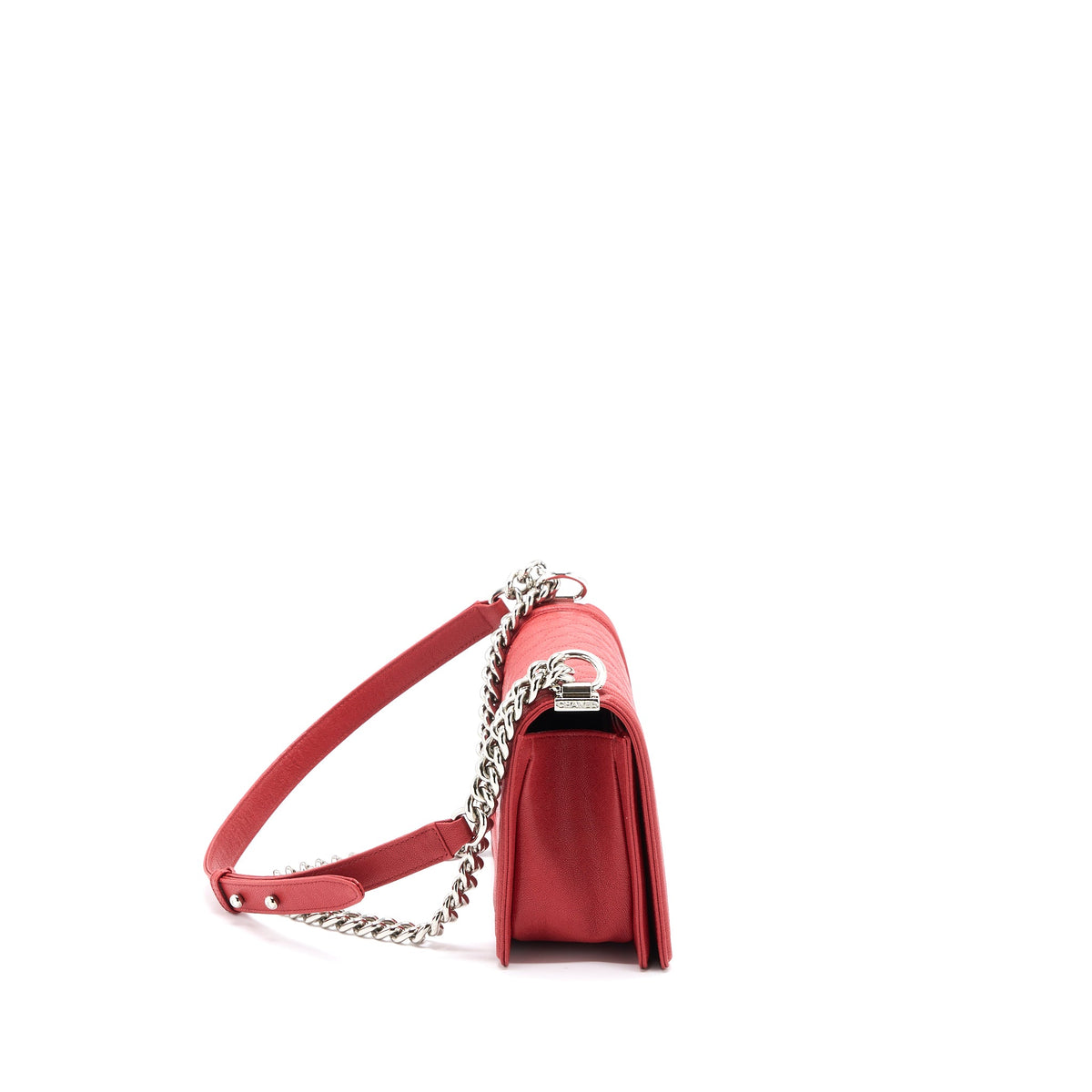 chanel-medium-boy-bag-grained-calfskin-red-shw