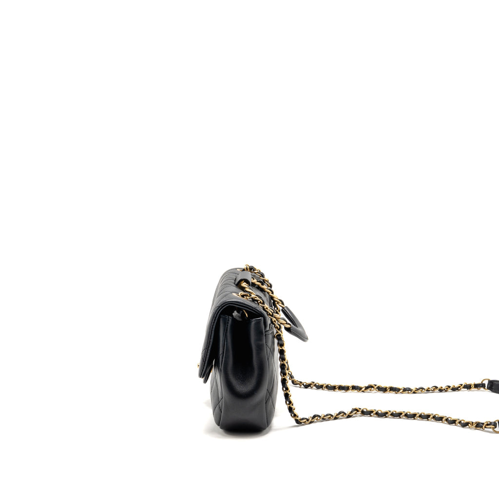chanel-loop-top-handle-flap-bag-lambskin-black-ghw