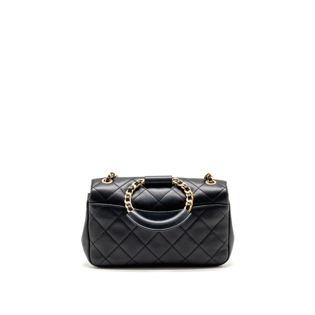 chanel-loop-top-handle-flap-bag-lambskin-black-ghw