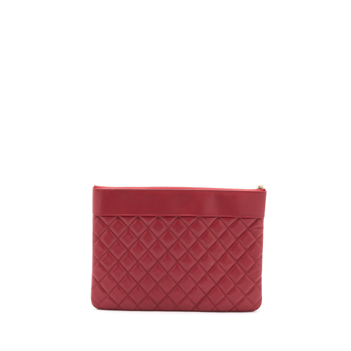 chanel-cc-logo-quilted-zip-pouch-clutch-calfskin-red-ghw
