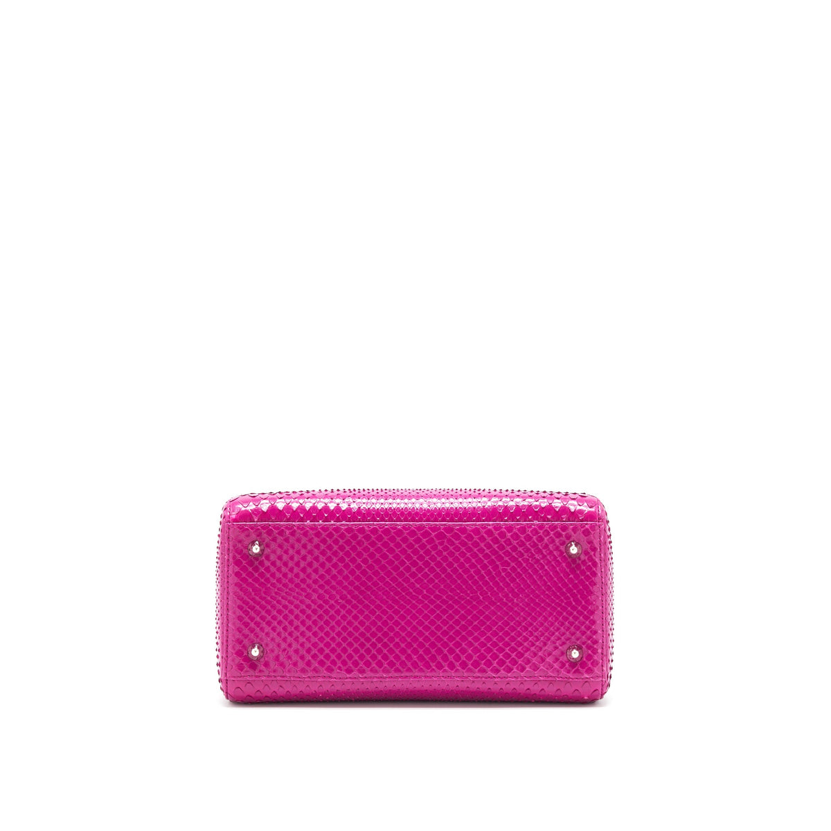 dior-medium-lady-dior-bag-python-dark-pink-shw