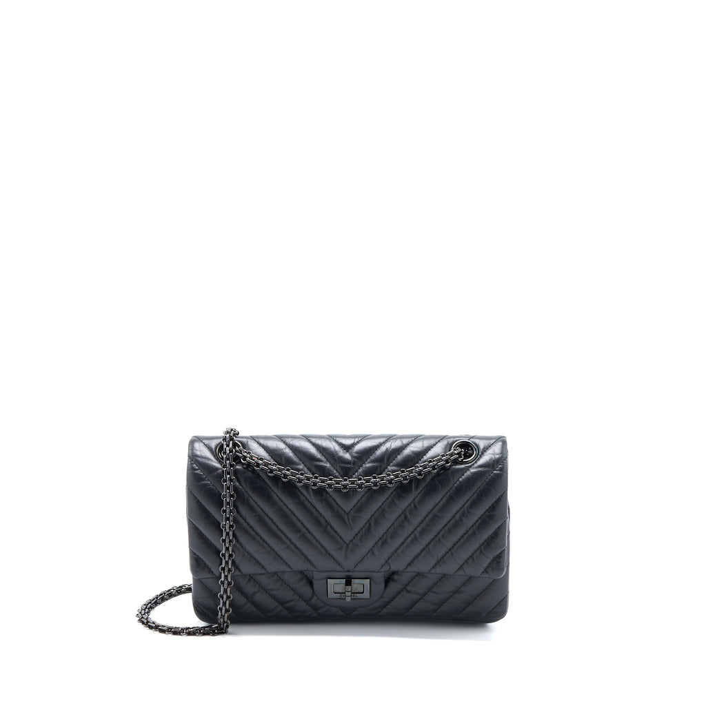 chanel-2-55-reissue-small-double-flap-bag-chevron-aged-calfskin-black-with-black-hardware
