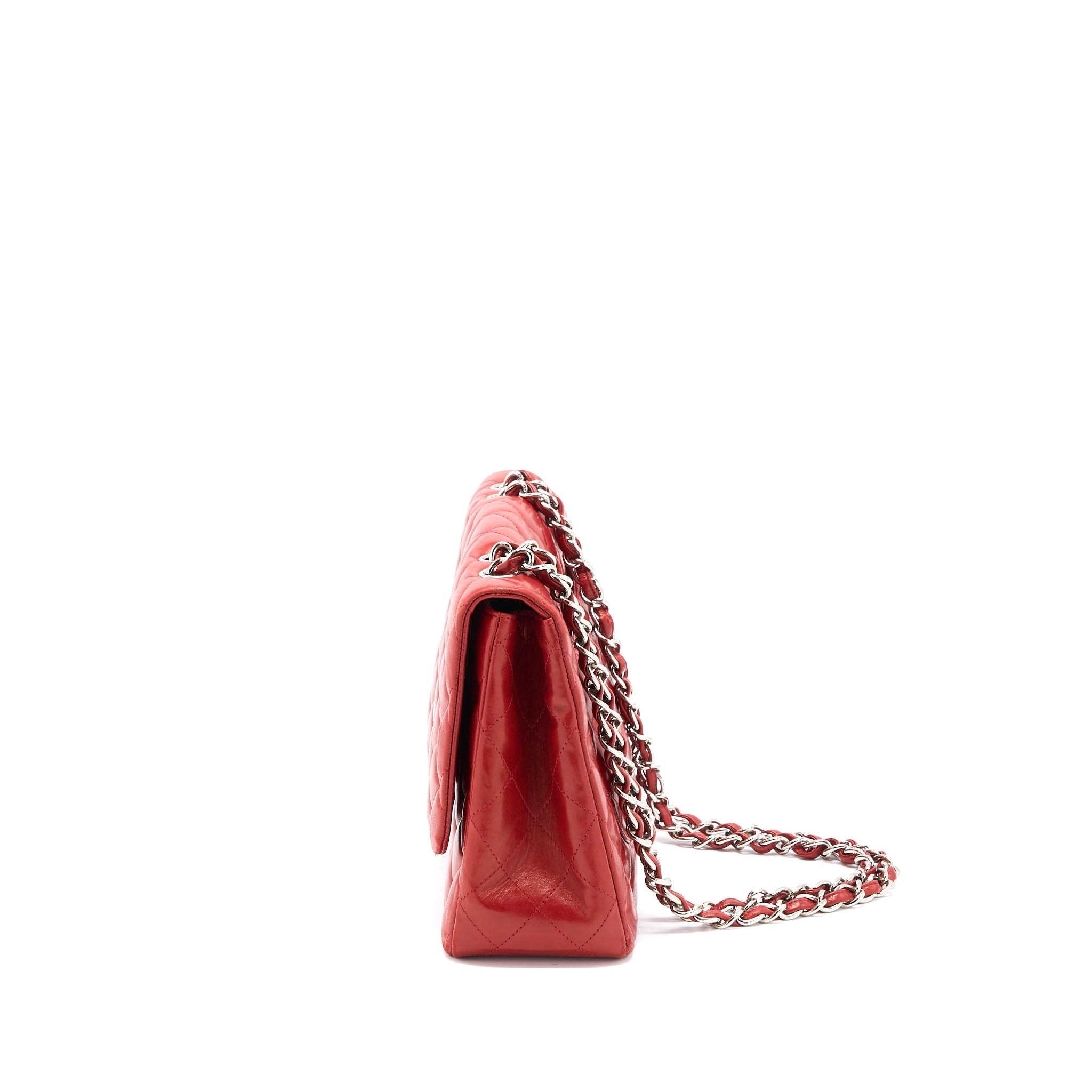 chanel-classic-jumbo-single-flap-bag-lambskin-red-shw