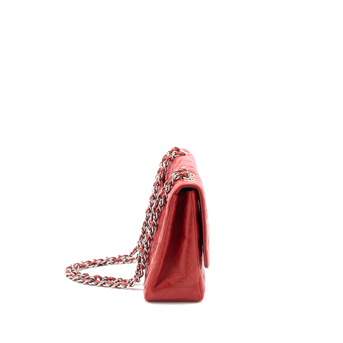chanel-classic-jumbo-single-flap-bag-lambskin-red-shw
