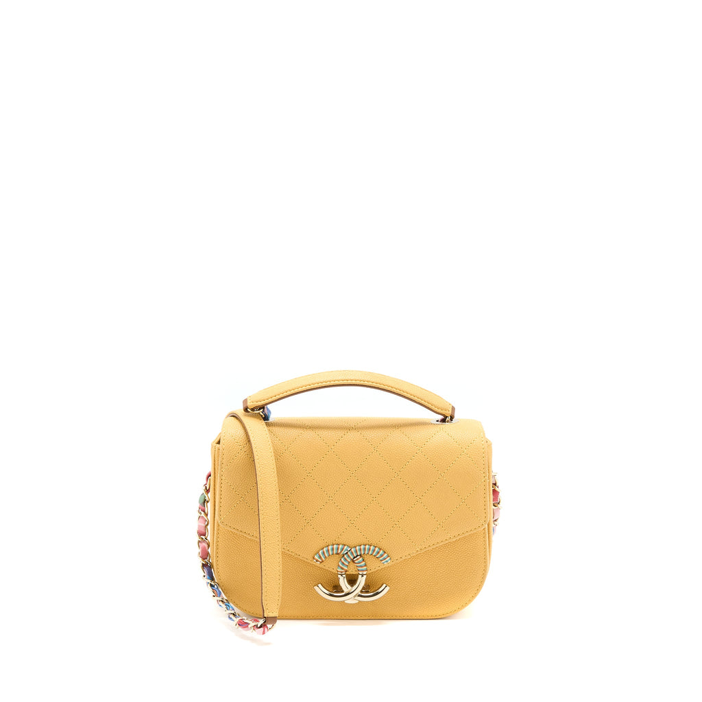 chanel-giant-cc-logo-messenger-flap-bag-caviar-yellow-lghw