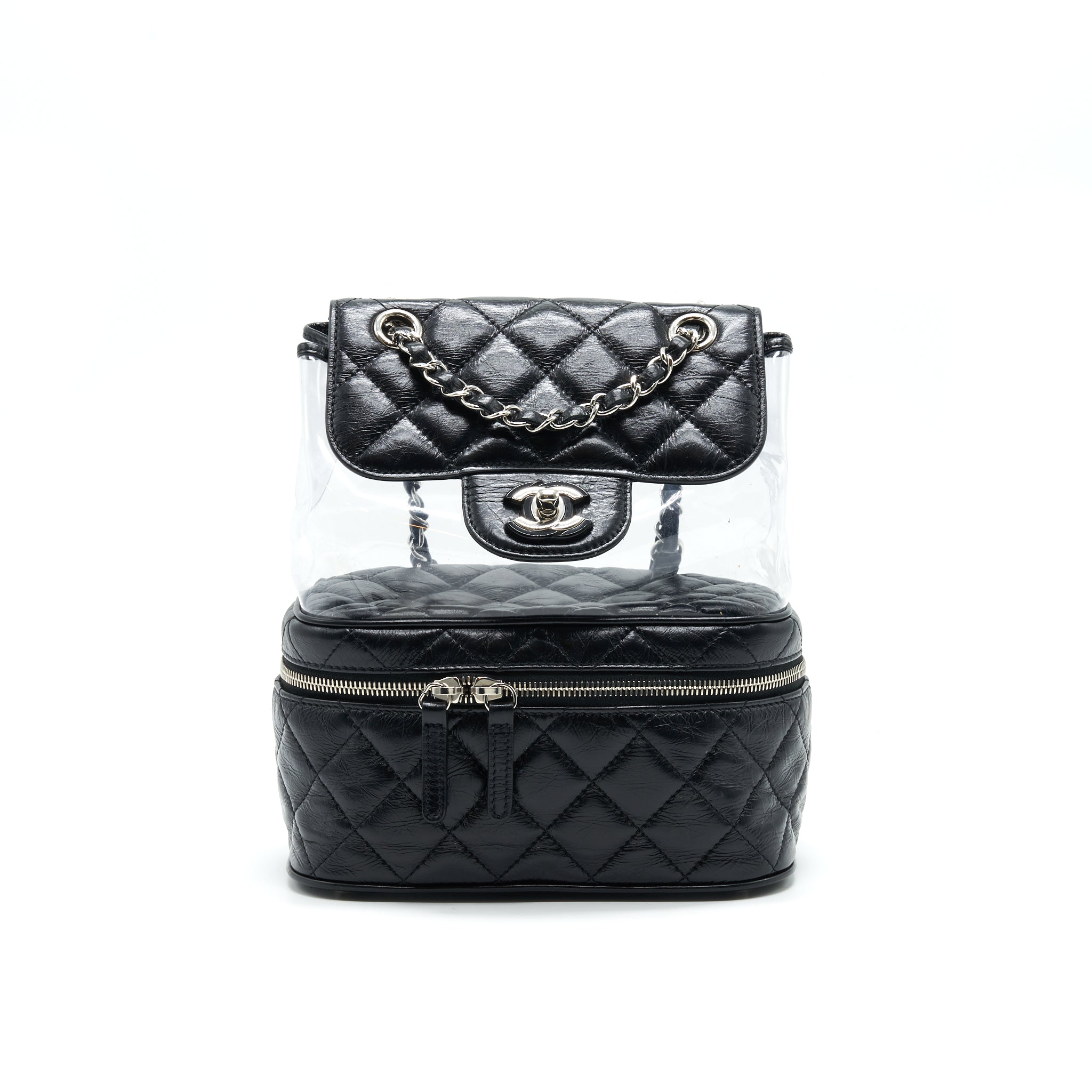 chanel-transparent-back-pack-pvc-leather-backpack