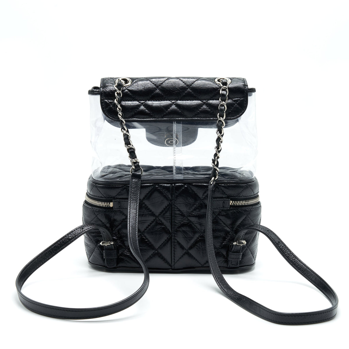 chanel-transparent-back-pack-pvc-leather-backpack