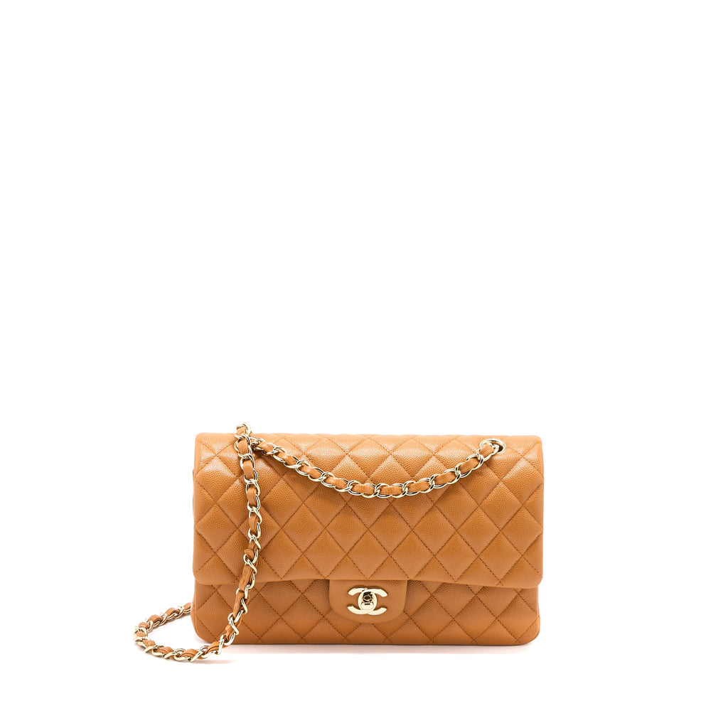chanel-medium-classic-double-flap-bag-caviar-caramel-lghw-microchip