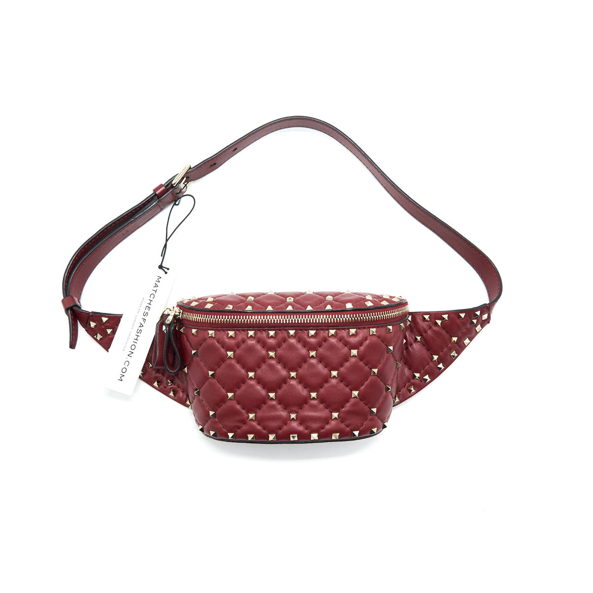 valentino-rockstud-spike-quilted-leather-belt-bag-burgundy-95cm