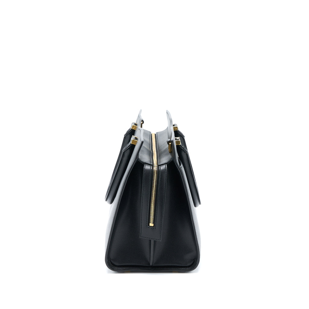 saint-laurent-ysl-medium-uptown-tote-bag-calfskin-black-ghw