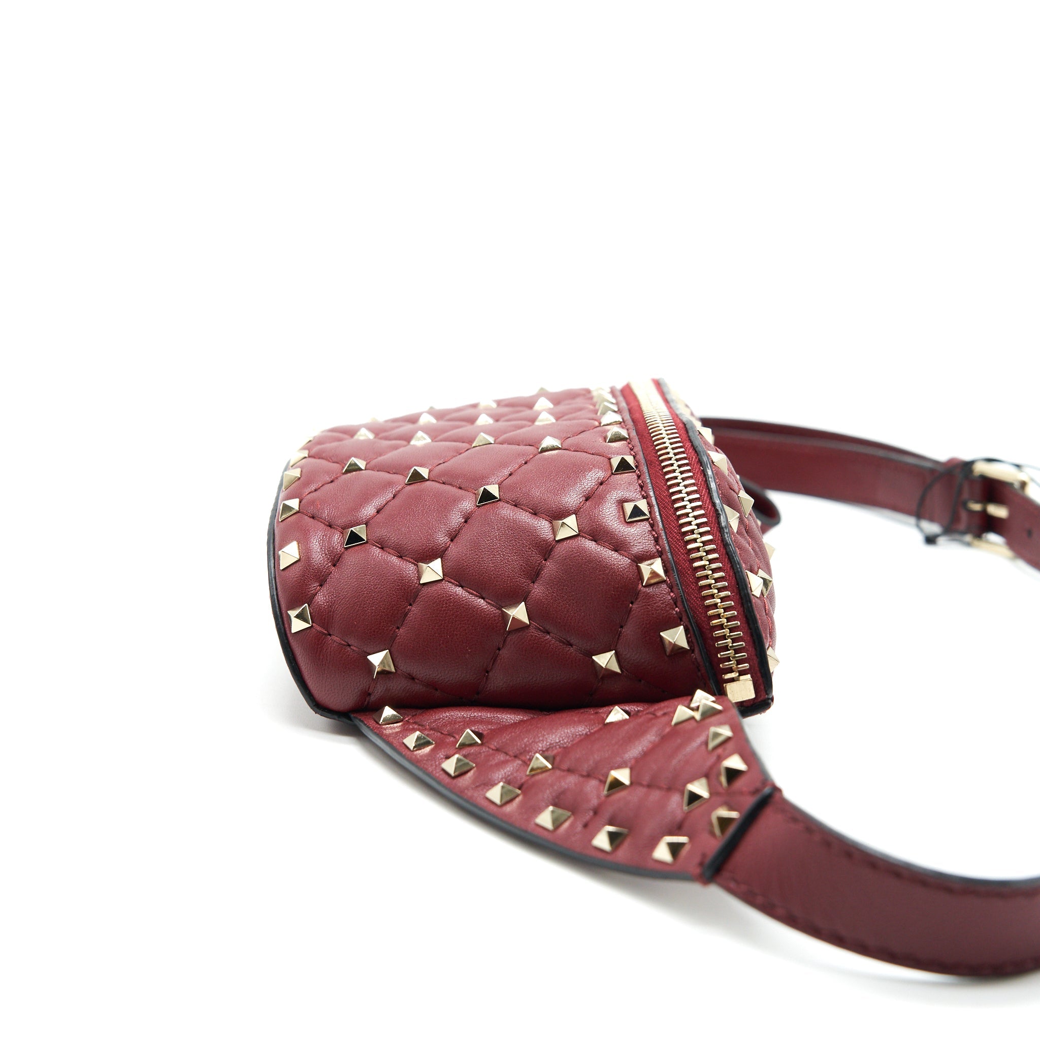 valentino-rockstud-spike-quilted-leather-belt-bag-burgundy-95cm