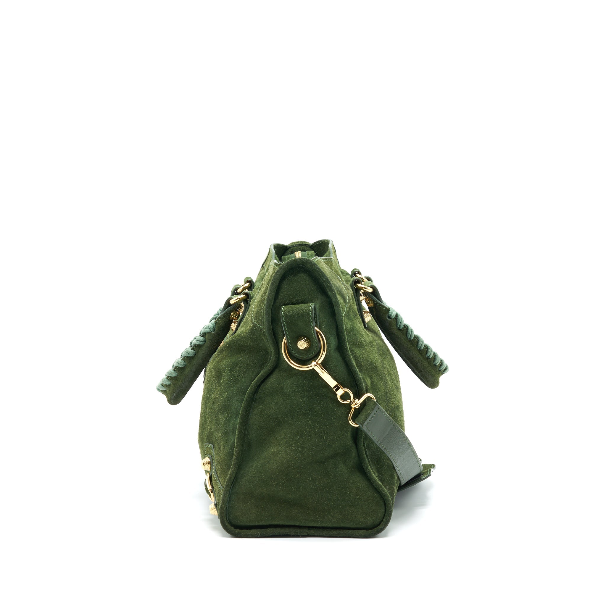 balenciaga-giant-city-bag-in-suede-green-ghw