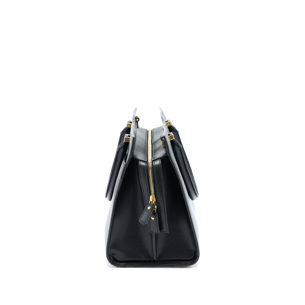 saint-laurent-ysl-medium-uptown-tote-bag-calfskin-black-ghw