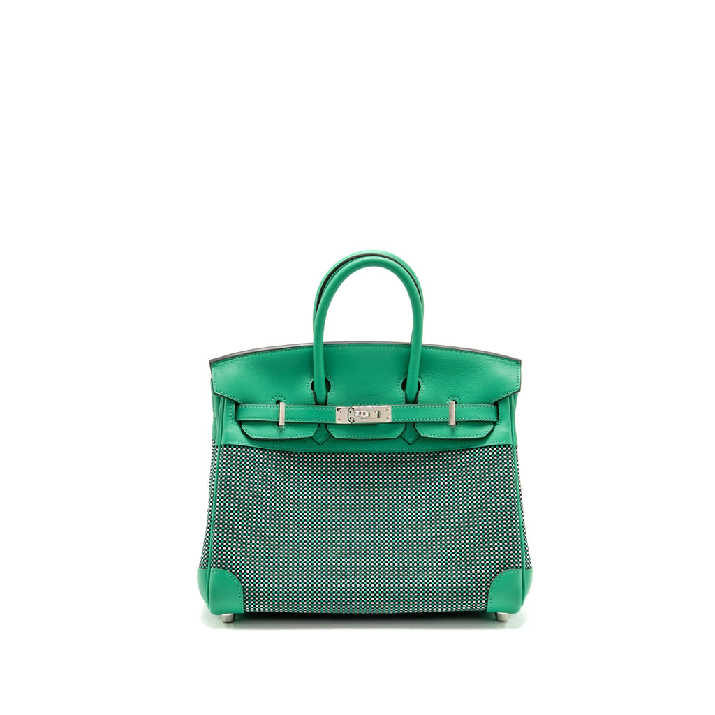 hermes-birkin-25-toile-quadrille-swift-noir-blanc-menthe-menthe-shw-stamp-b