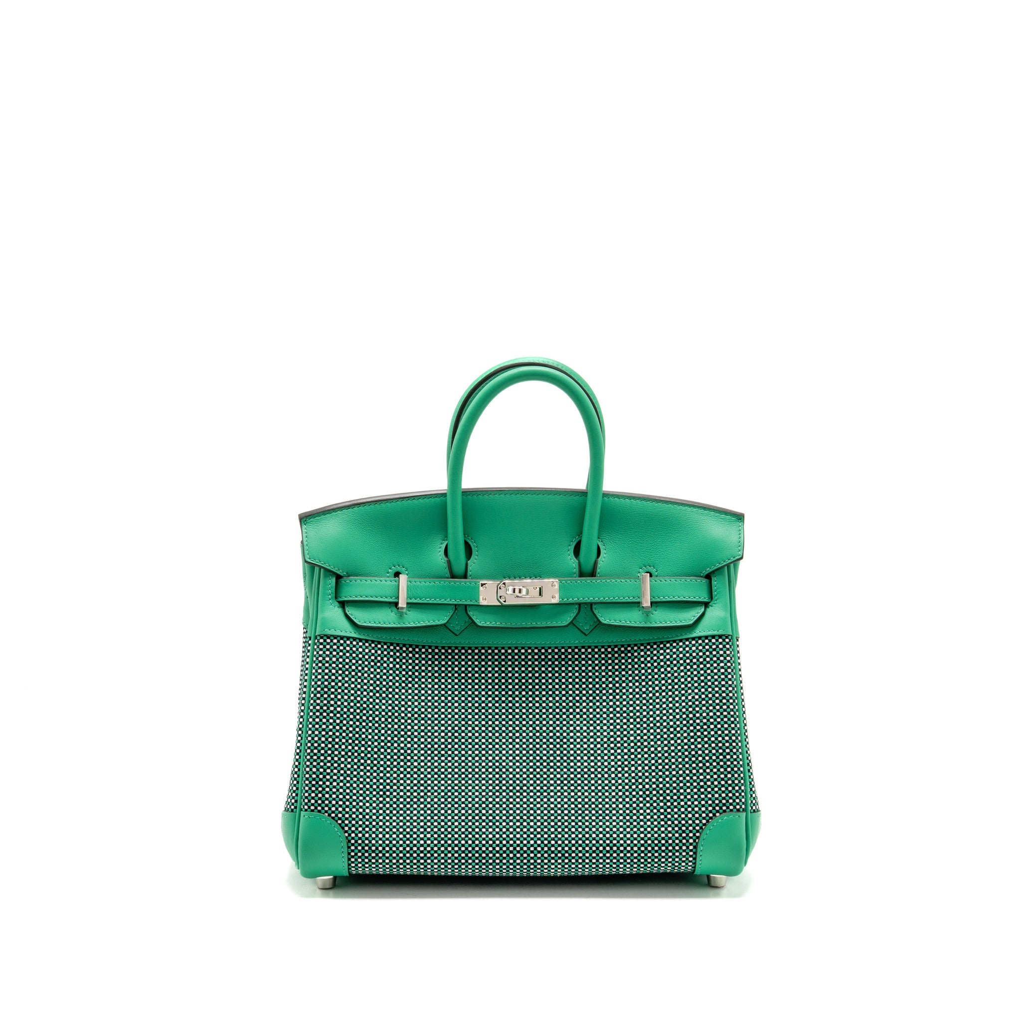 hermes-birkin-25-toile-quadrille-swift-noir-blanc-menthe-menthe-shw-stamp-b