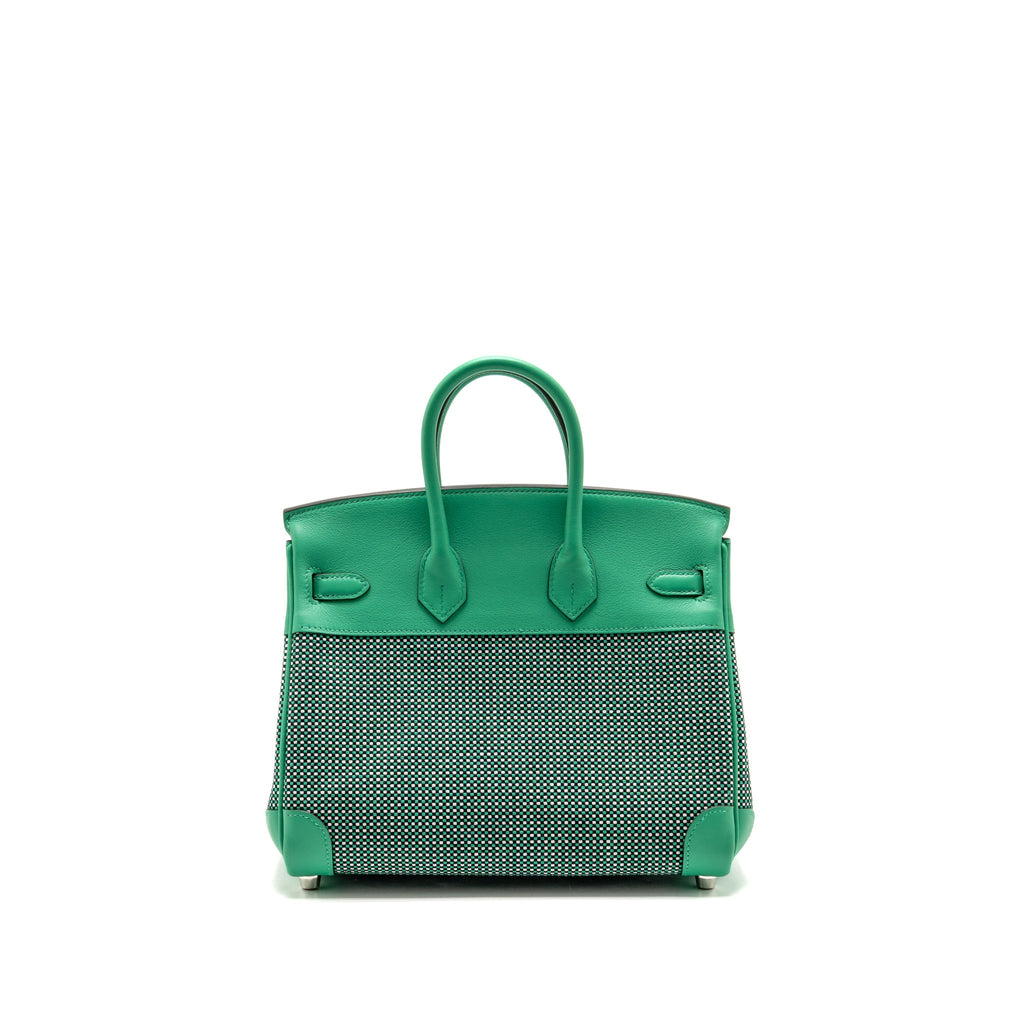 hermes-birkin-25-toile-quadrille-swift-noir-blanc-menthe-menthe-shw-stamp-b
