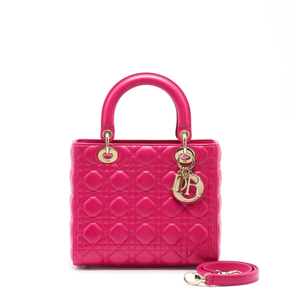dior-lady-dior-medium-lambskin-pink-ghw